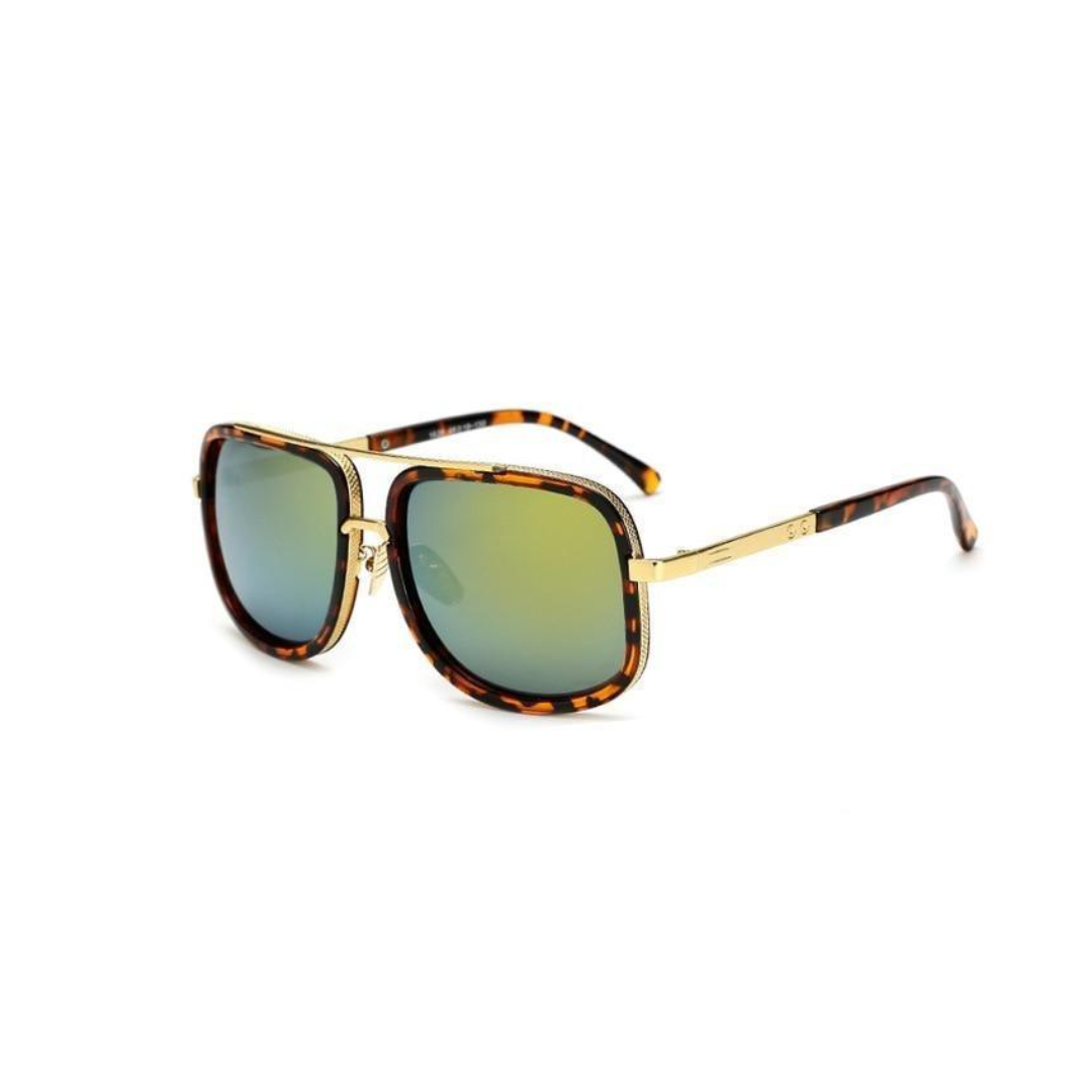 Blayze™ | Polariserede UV400 Retro-solbriller med stort firkantet stel til luksusstil