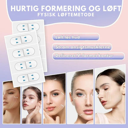 InvisiLift™ | Usynligt ansigtsløftningsbånd – 40 stk. pr. pakke