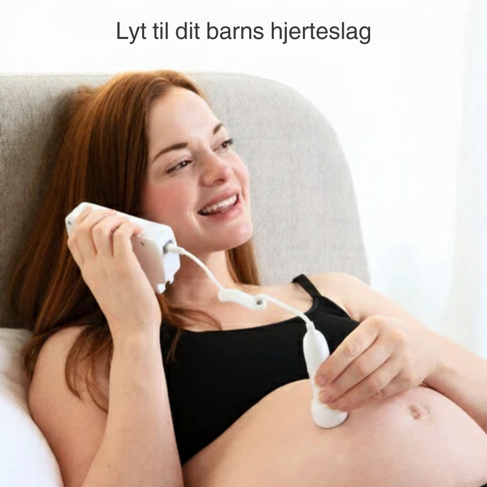 TinyBeat™ | Hør dit barns hjerteslag – direkte fra dit hjem
