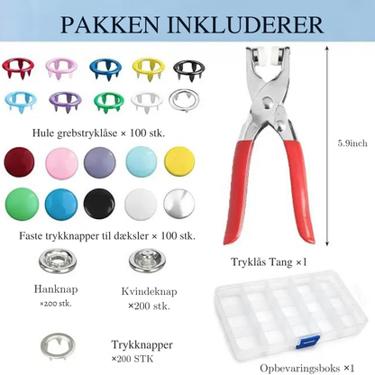 SnapFix™ | Lav, reparer og design på få sekunder – uden at sy