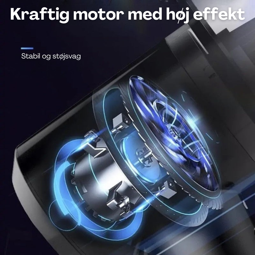 VortexVac™ I Rengør din bil uden besvær