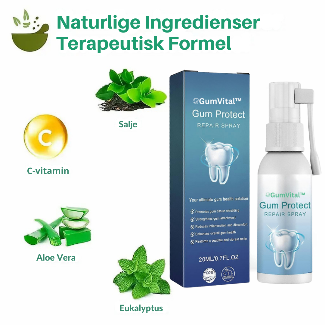 GumVital™ | Synlig bedring af tandkødet på 93%!