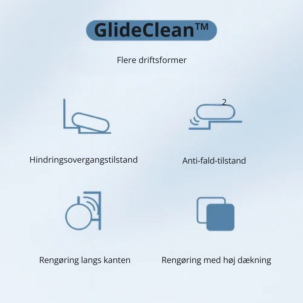 GlideClean™ | 4-i-1 robot der gør gulvet skinnende rent