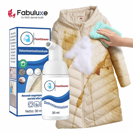 FoamCleaner™ | Hurtig pletfjerner uden vand og skrubning!