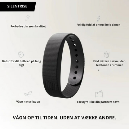 SilentRise™ | Den smarte vibrerende vækkeur til dybdesovere🌙