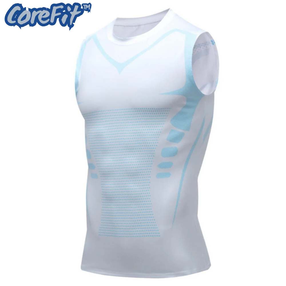 CoreFit™ PowerVest | Øg Energien, Styrk Musklerne og Se Slankere Ud med det samme!