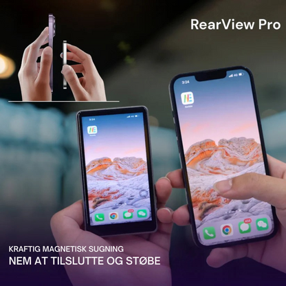 RearView Pro™ | Tag nemt selfies med telefonens kamera i den bedste kvalitet!