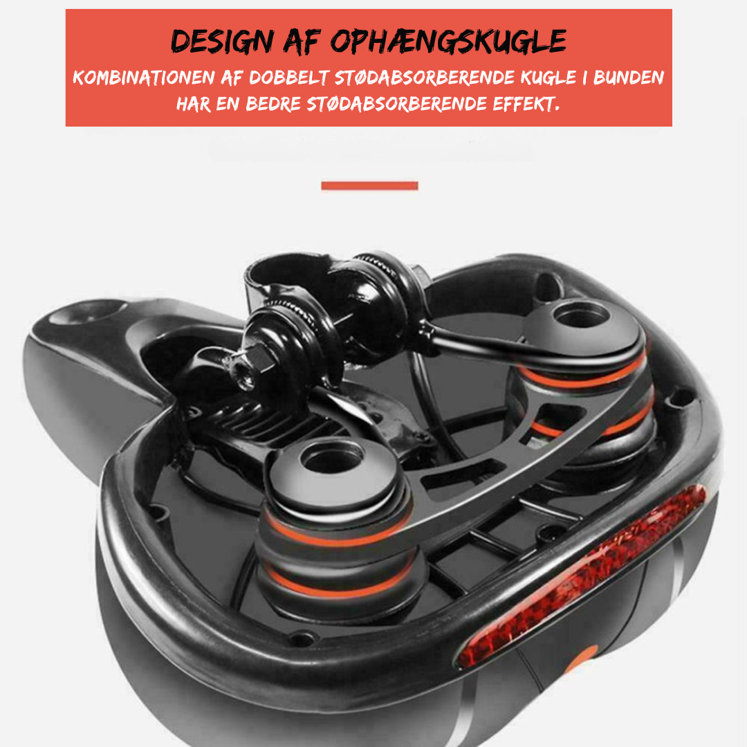 BikeComfort™ | Smertefri Ortopædisk Cykelsadel