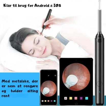 EarPure™ | Rens dine ører sikkert og præcist – uden vatpinde eller risiko