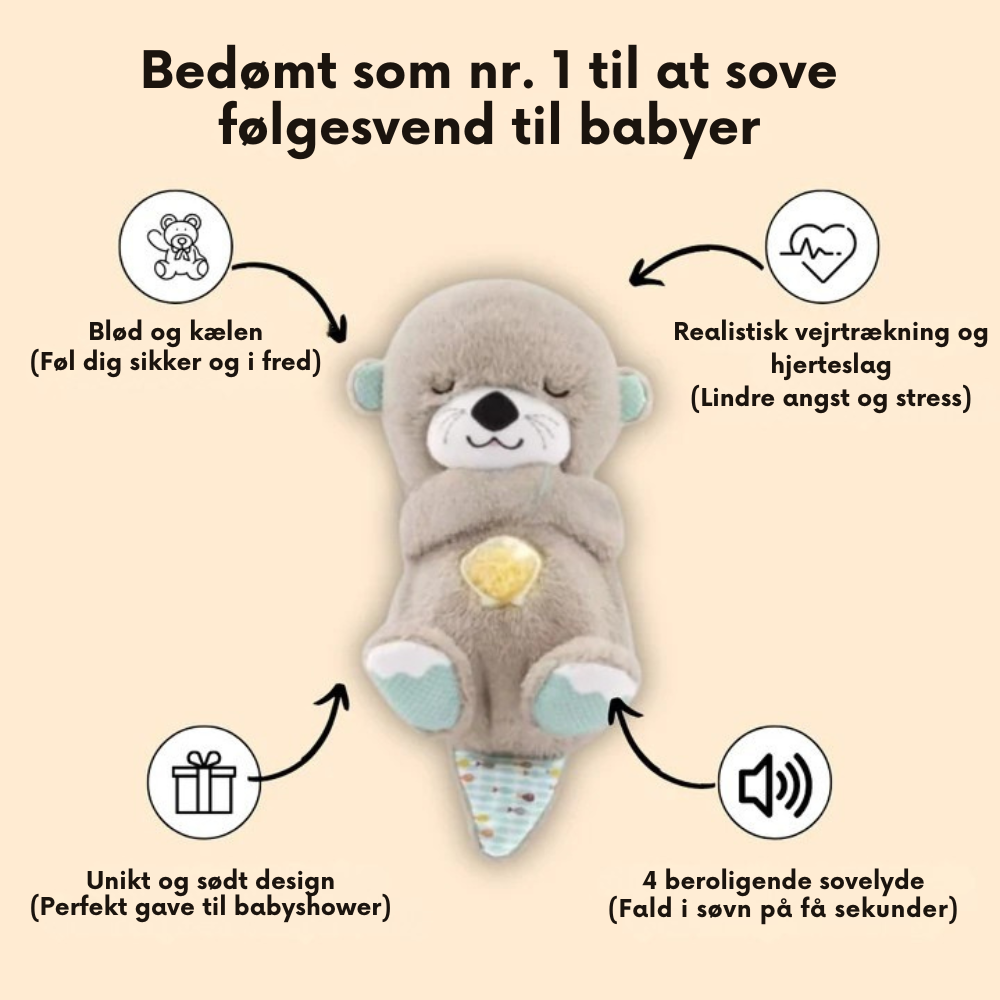 SleepBuddy™ | Odderen, der giver hvile og søvn