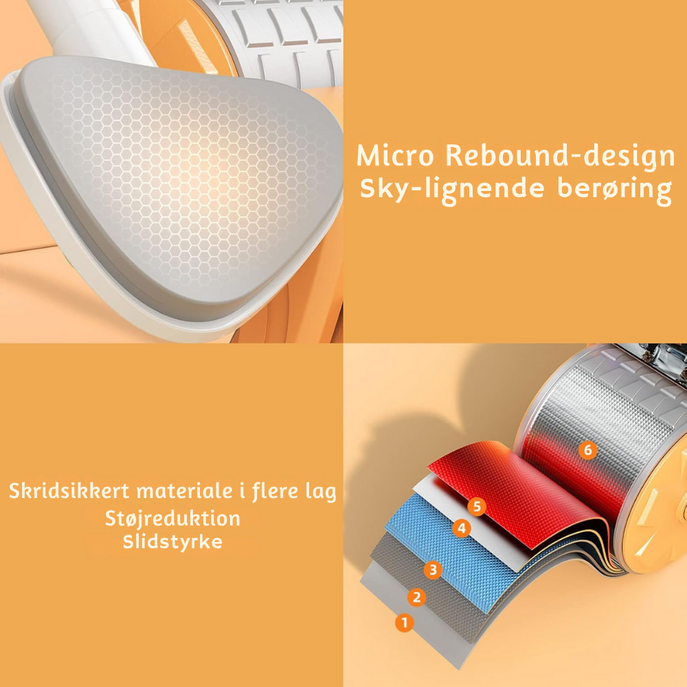 AbRoller Deluxe™ | Få en flad mave på få øjeblikke