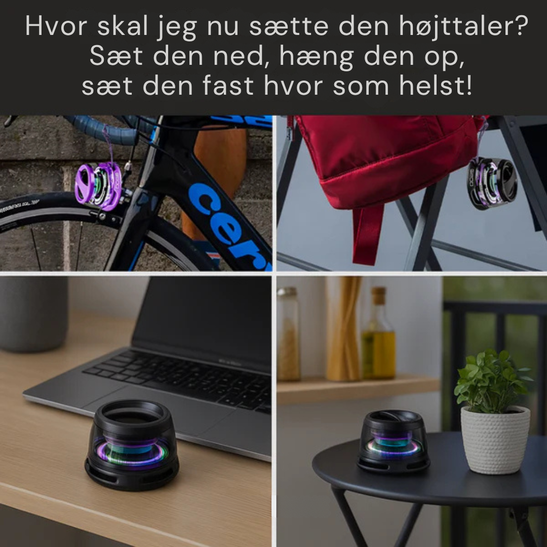 SoundSnap™ | Bærbar Bluetooth Højttaler