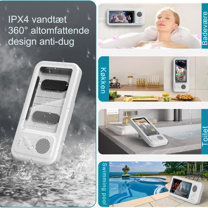 DropBoxx™ | Den første vandtætte Bluetooth-højttaler-telefontaske