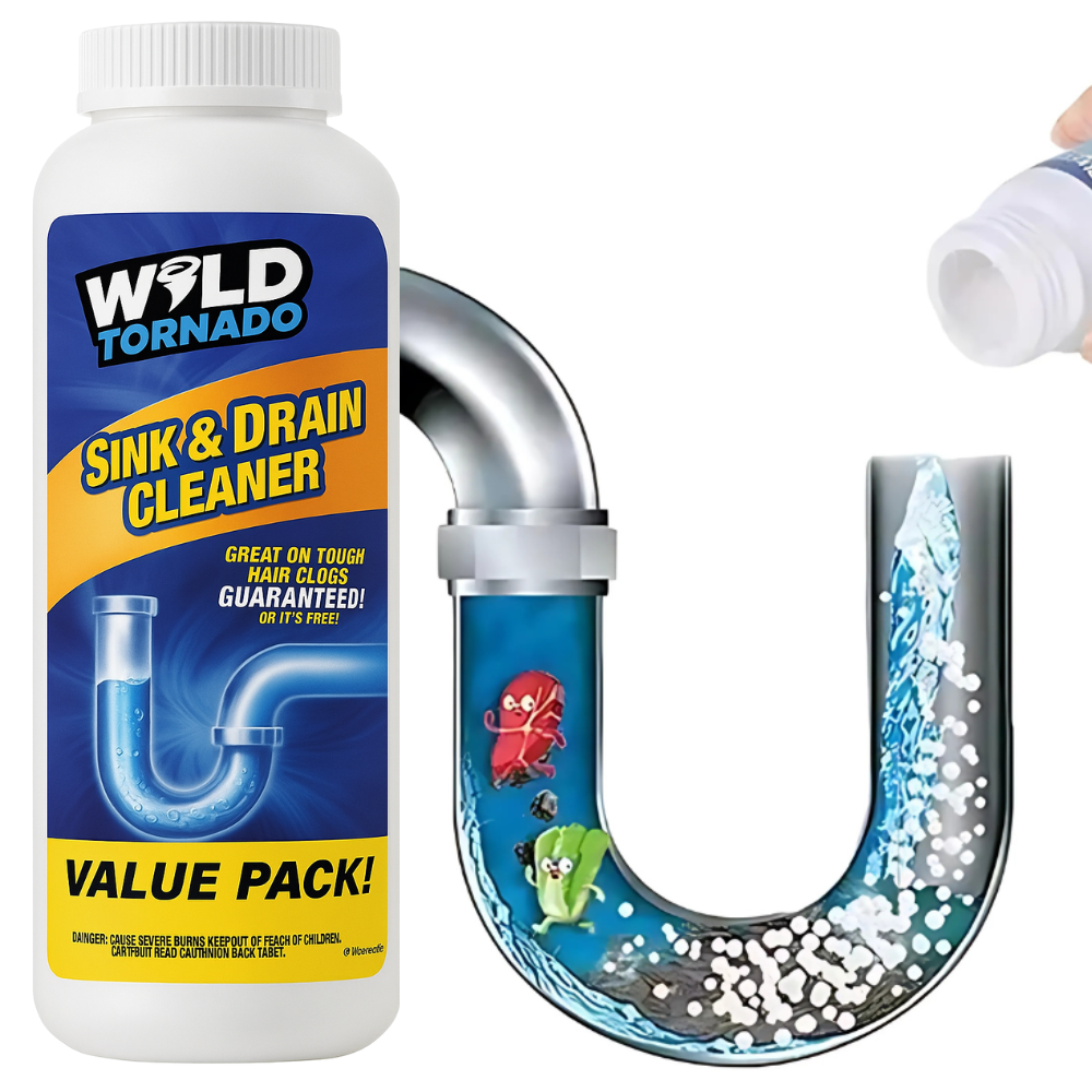 DrainClean™ | Slip for stoppede afløb på få minutter