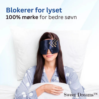 Sweet Dreams™ | Premium søvnmaske for bedre søvn og bedre hud!