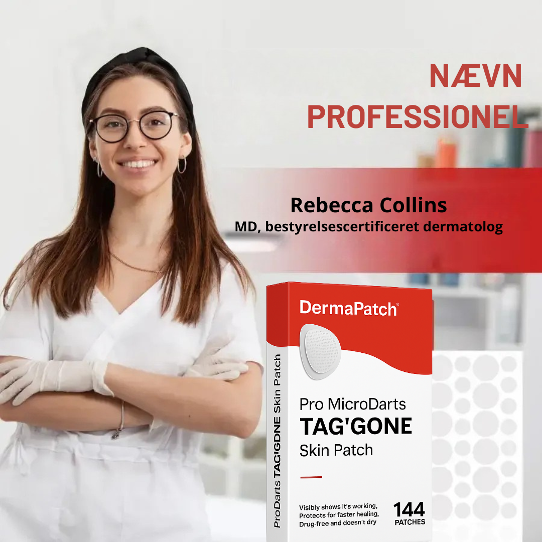 DermaPatch™ | Fjern hængende vorter smertefrit – uden ar, uden snit, uden stress!