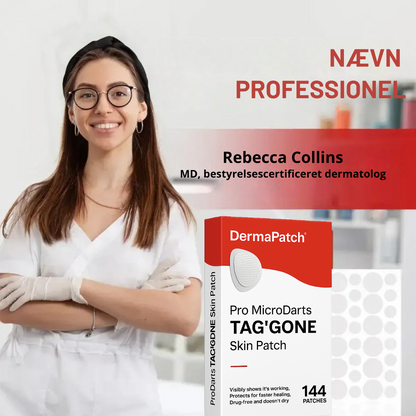 DermaPatch™ | Fjern hængende vorter smertefrit – uden ar, uden snit, uden stress!