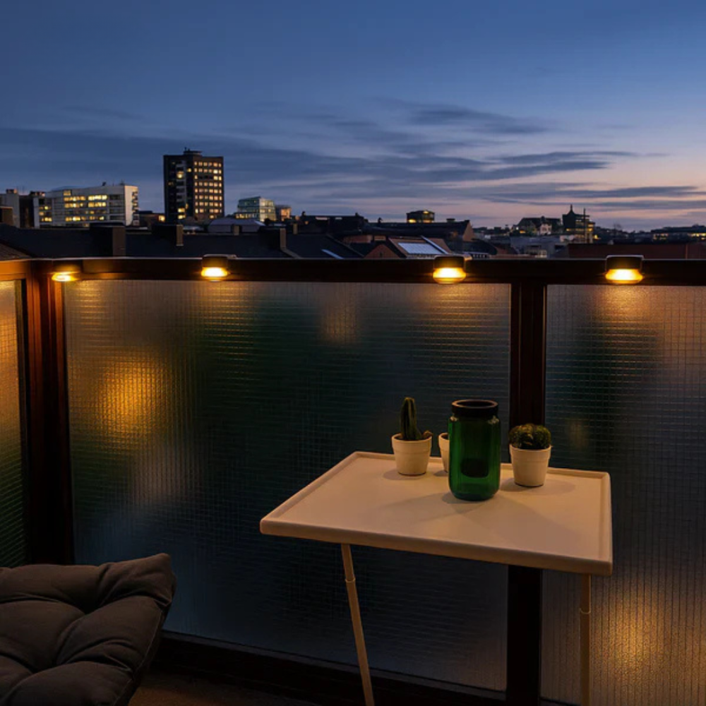 SolarGlow™ | Solcelledrevne trinlys – skab smuk belysning i haven, på trappen og omkring poolen