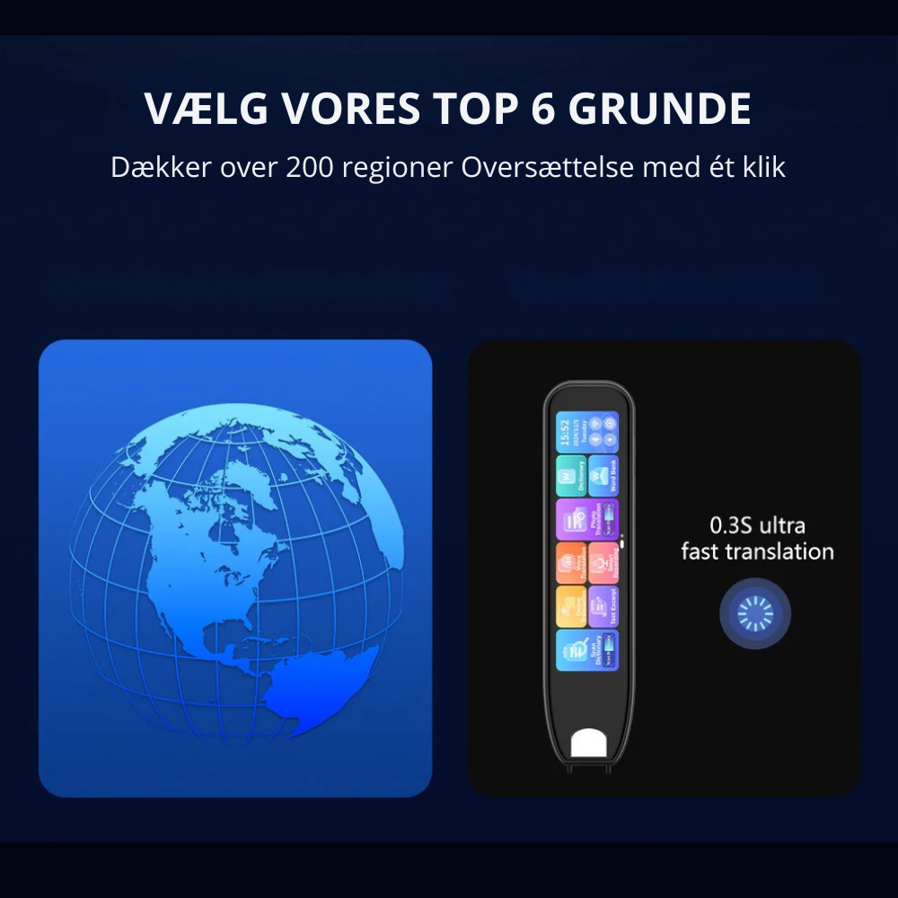 TranslatorPen™ |📣 Oplev den revolutionerende TranslatorPen med HD-kamera! 🌍✈️