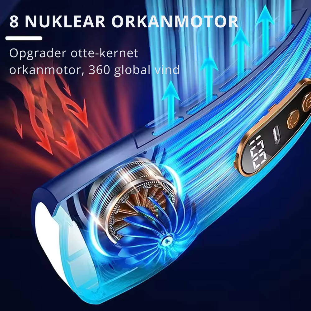 NeckBreeze™ | Det personlige klimaanlæg, du altid har med dig