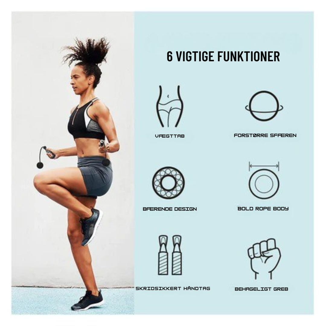 JumpFlex Pro™ | Træn når som helst, hvor som helst - ingen reb, ingen grænser