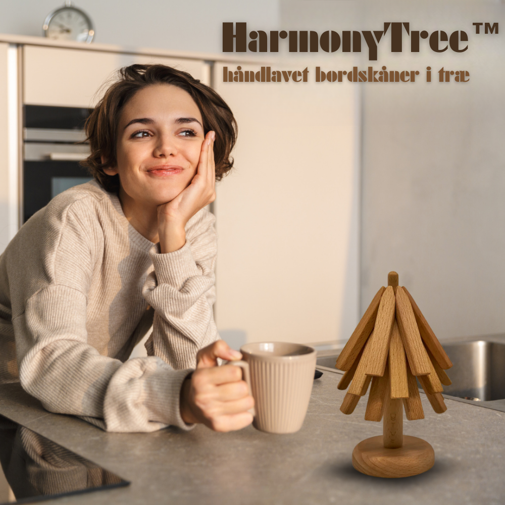 HarmonyTree™ | håndlavet bordskåner i træ