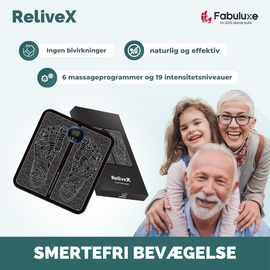 ReliveX™ | Fodmassageapparat til ultimativ afslapning