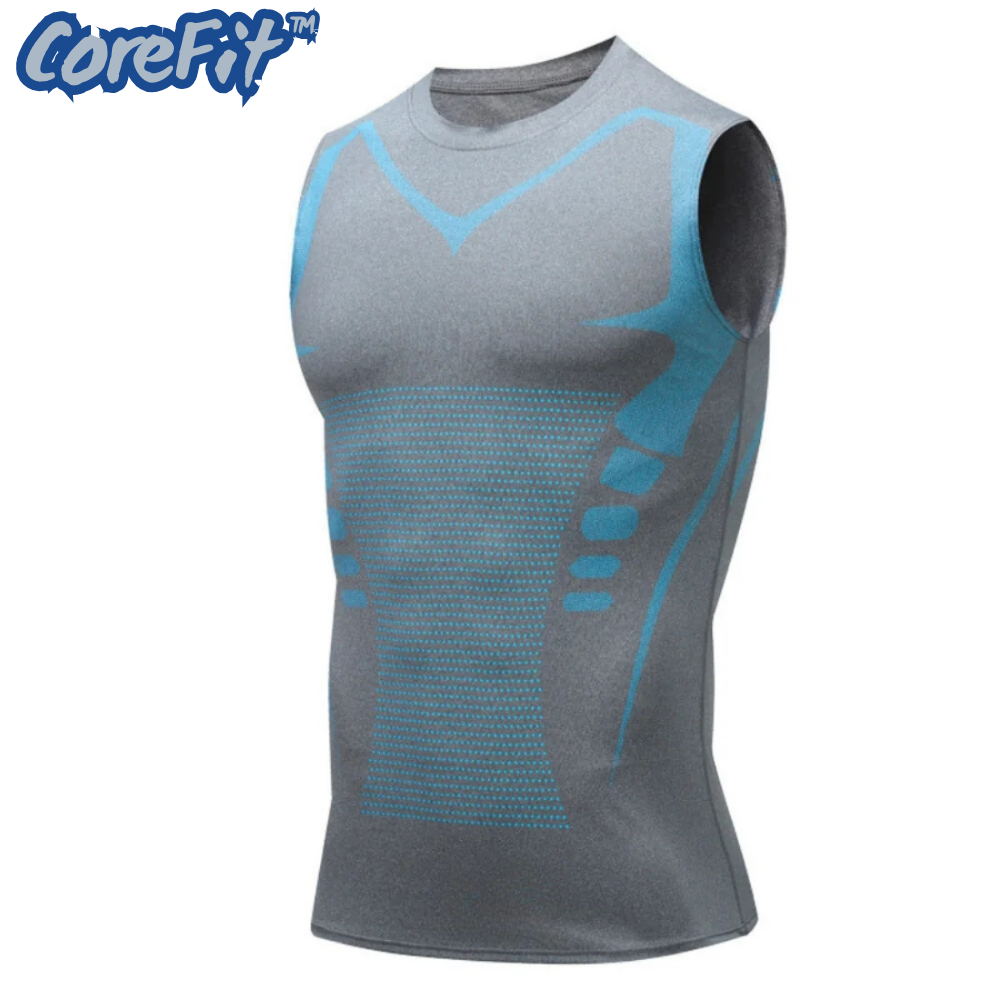 CoreFit™ PowerVest | Øg Energien, Styrk Musklerne og Se Slankere Ud med det samme!