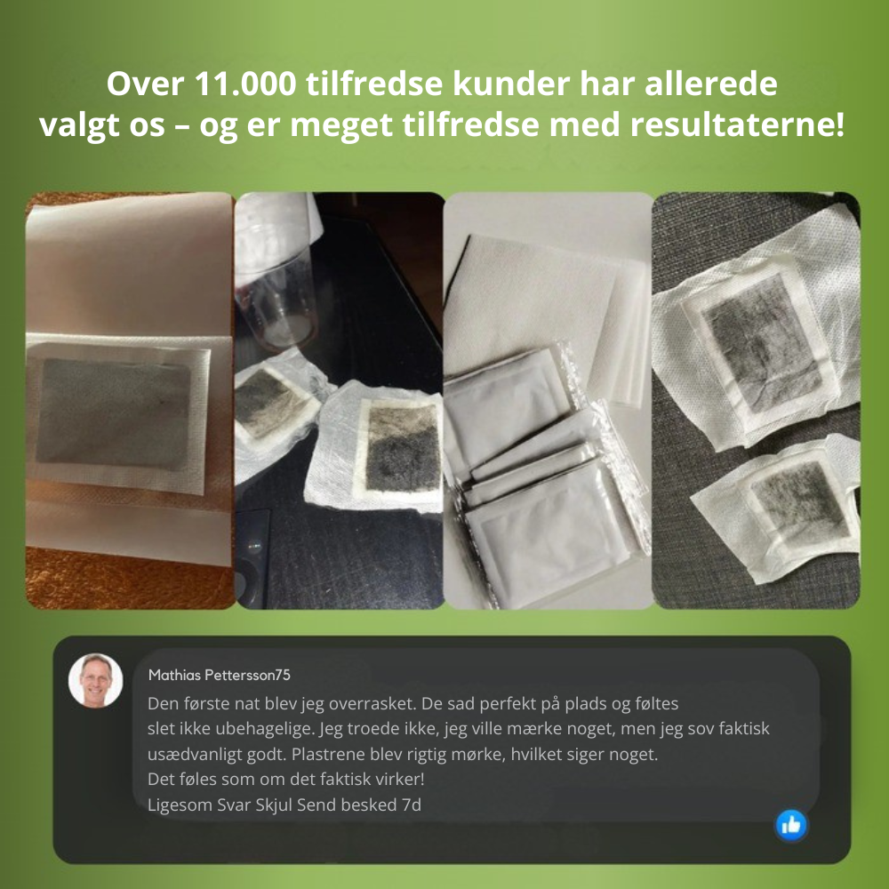 DetoxPatch™ | Fjern giftstoffer og få mere energi
