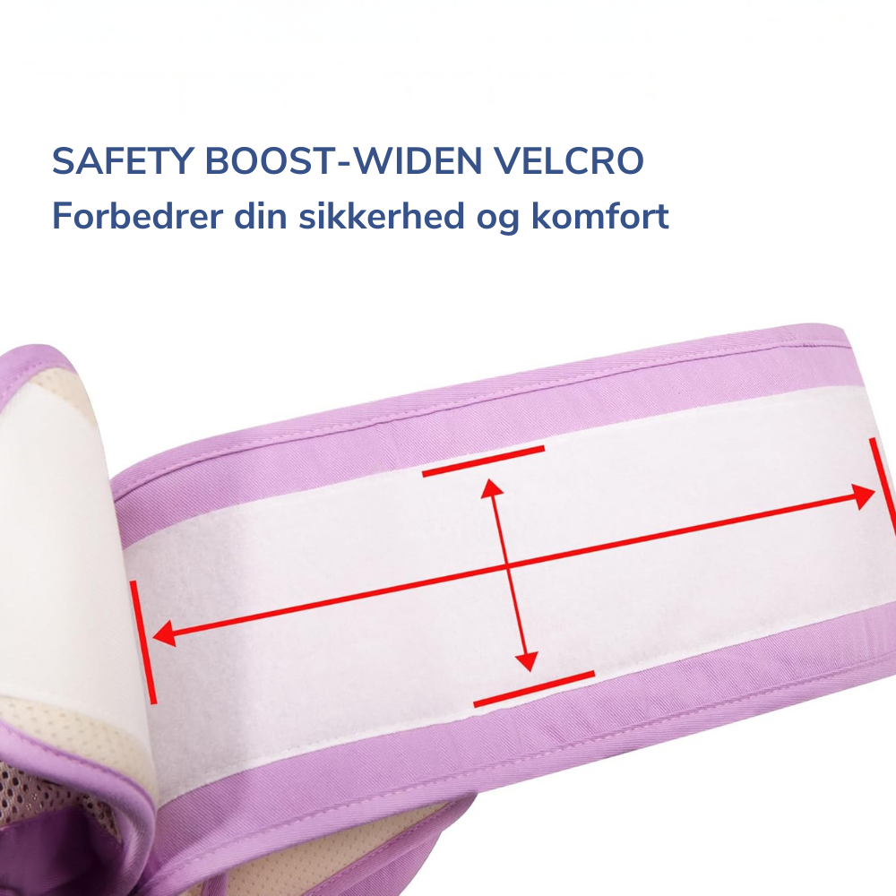 HipCarry™ | Ergonomisk komfort, der gør det nemt at bære barnet