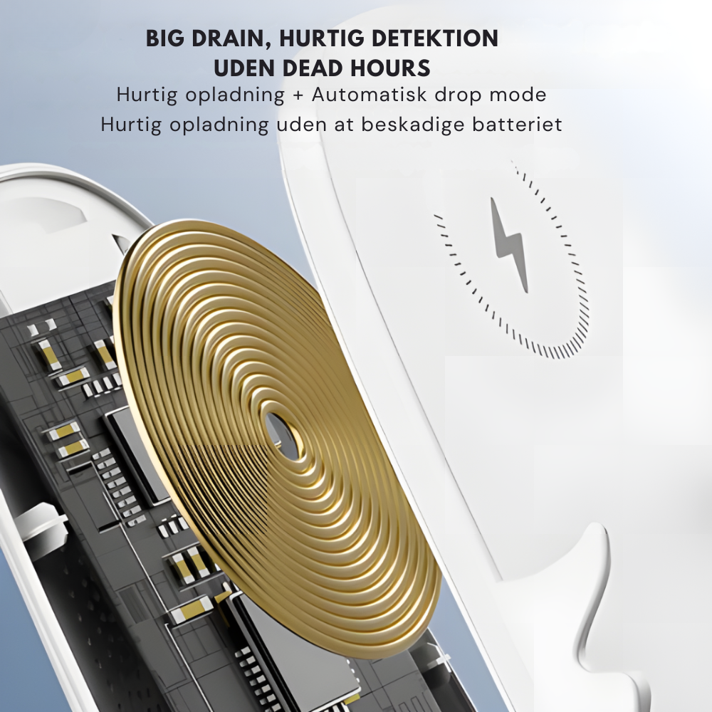 WirelessLounge™ | Smart Mini-Stol til Opladning og Underholdning