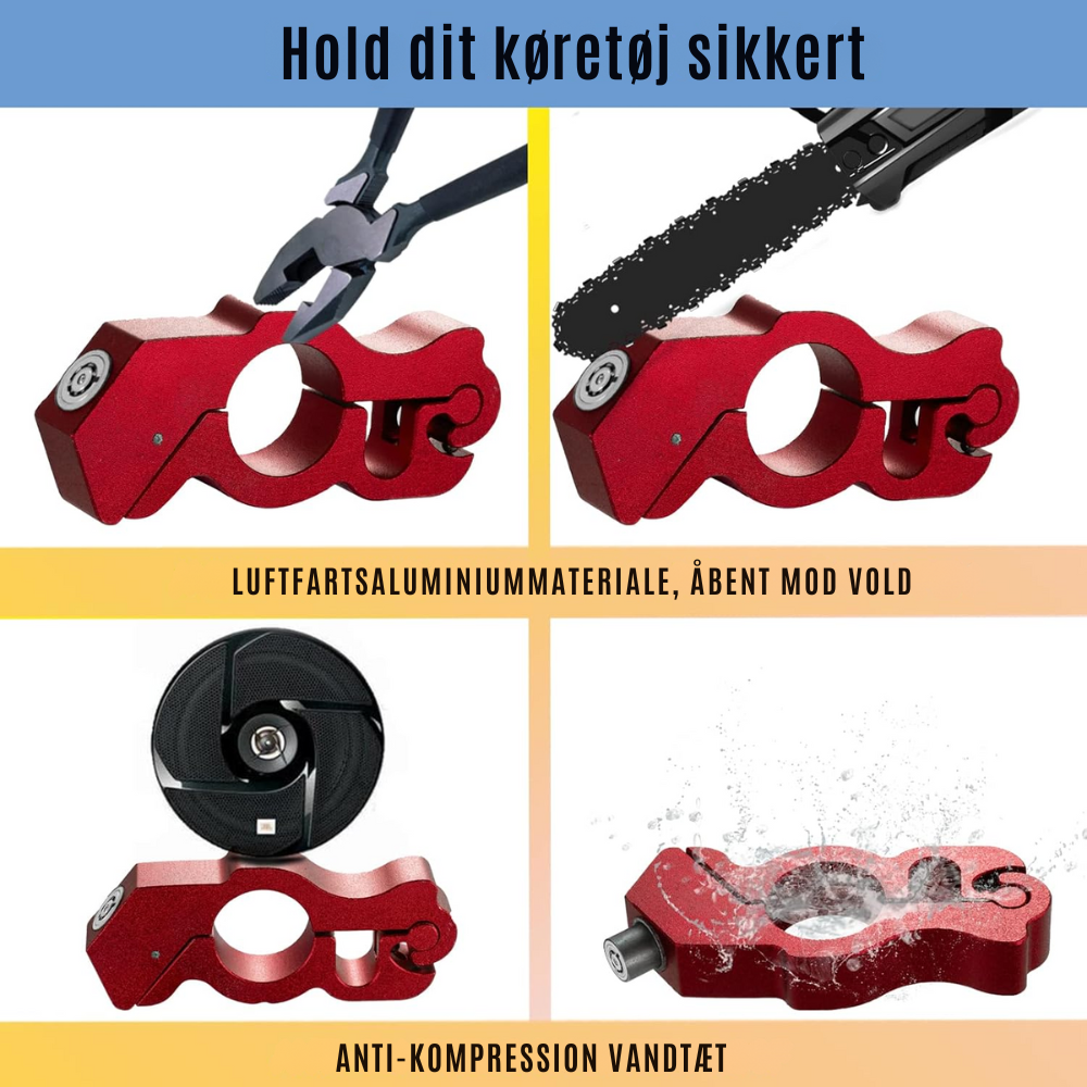 TurboLock™ | Den ultimative sikkerhed til din motorcykel - beskyt den på få sekunder