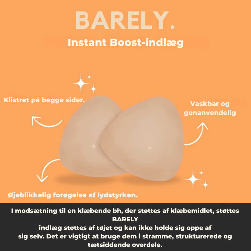 BARELY™ | Instant Lift & Boost, vaskbar og genanvendelig, Outfit Enhancer