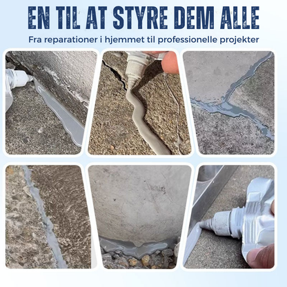 ConcreteFix™ | Reparer betonrevner hurtigt og nemt – klar-til-brug i pose