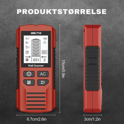 WallScanner™ | Undgå dyre fejl – sikr dig struktur og ledninger i dine vægge