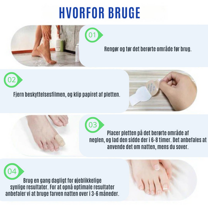 NailRepair™ | Plaster til neglesvamp