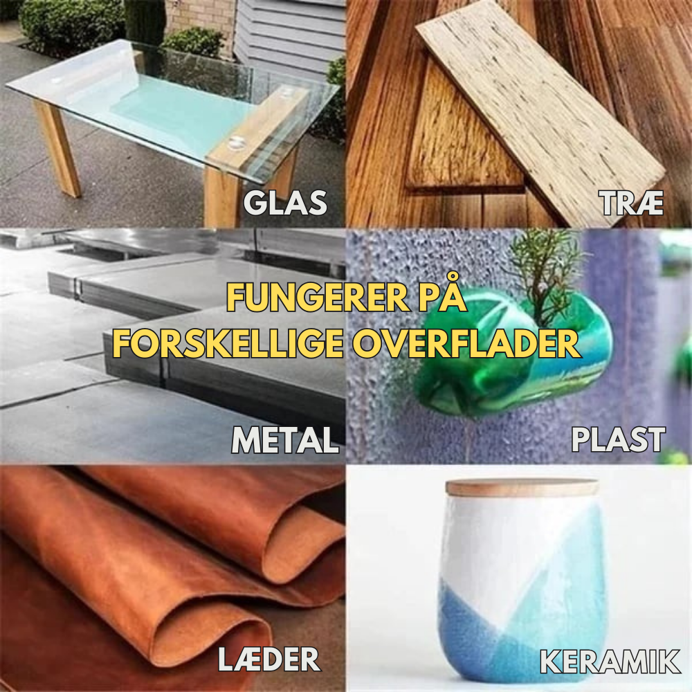 TitanBond™ | Vandtæt, støvtæt højstyrke lim – reparér alt på få sekunder