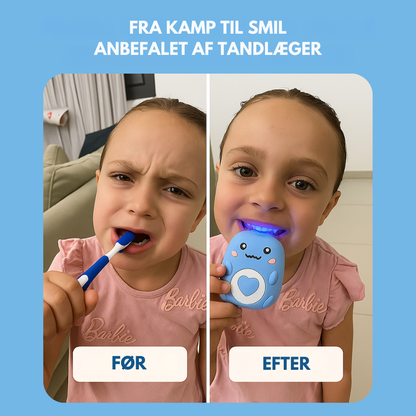 KiddoBrush™ | Slut med tandbørstnings-kampe derhjemme