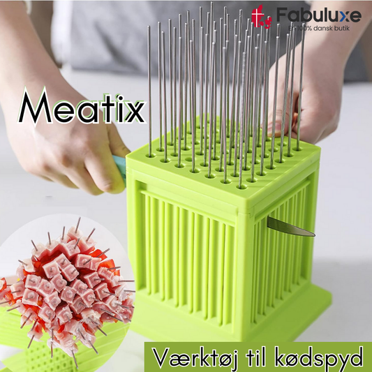 Meatix™ | BBQ Skewer Maker til perfekt formede kødspyd