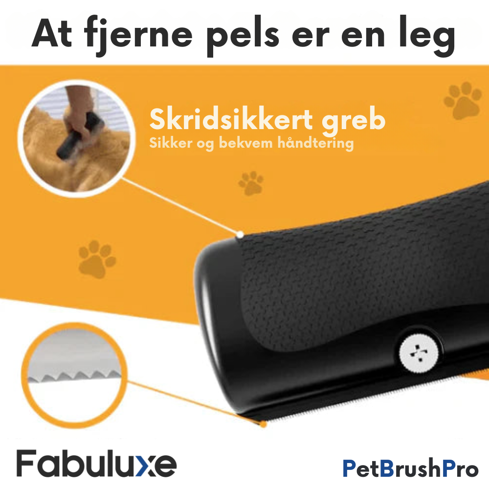 PetBrush™ Pro | Den ultimative hundebørste mod fældning og lopper