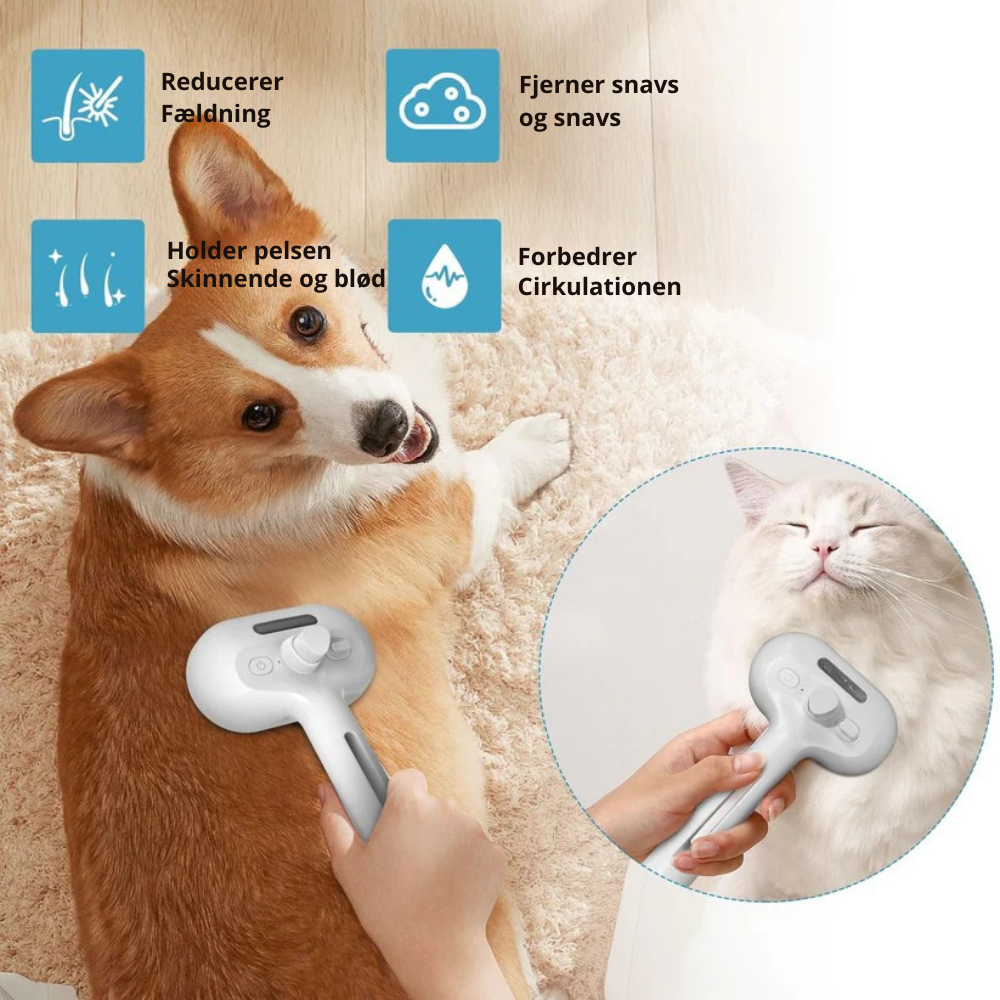 PetSpray™ Pro Comb | Professionel børste til kæledyr
