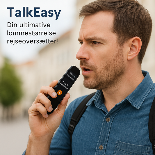 TalkEasy™ | Din ultimative rejseoversætter i lommestørrelse!