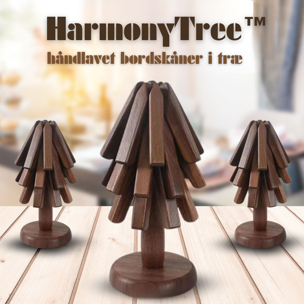 HarmonyTree™ | håndlavet bordskåner i træ