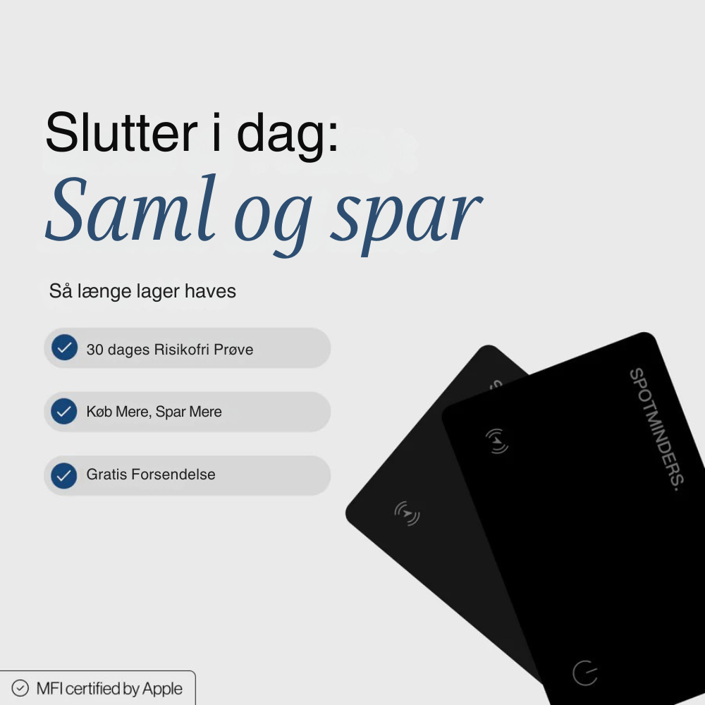 TrackingCard™ | Verdens bedste GPS-tracker (i din pung)