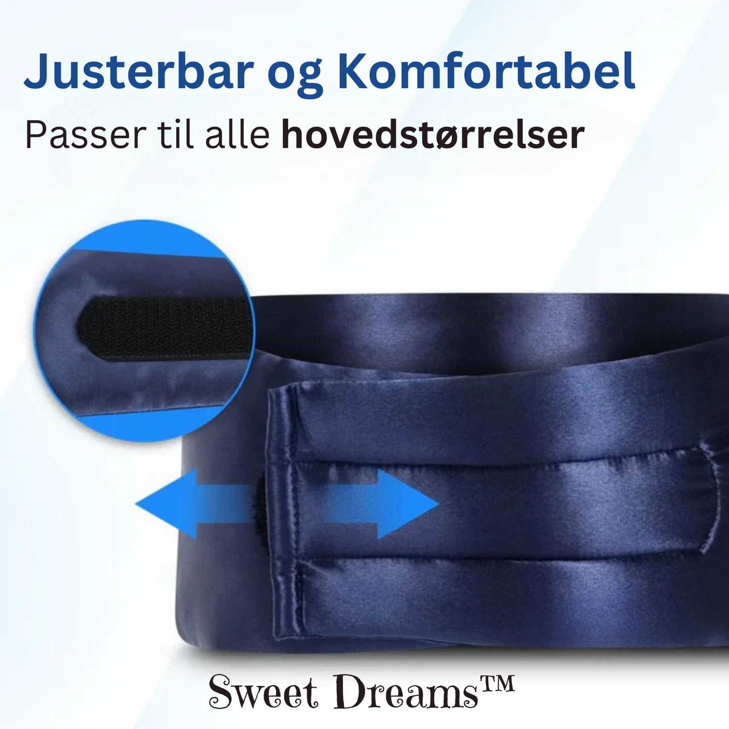 Sweet Dreams™ | Premium søvnmaske for bedre søvn og bedre hud!