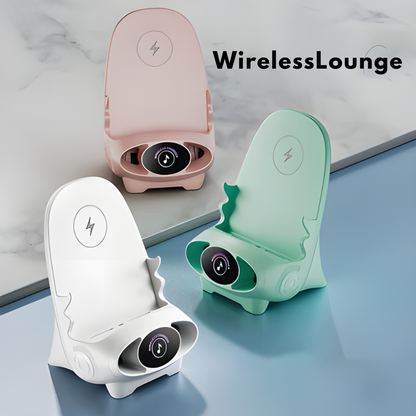 WirelessLounge™ | Smart Mini-Stol til Opladning og Underholdning