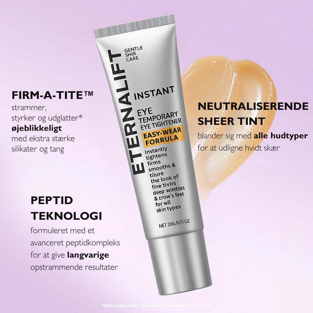 EternaLift™ | Øjencremen der fjerner poser under øjnene øjeblikkeligt og får dig til at se 10 år yngre ud
