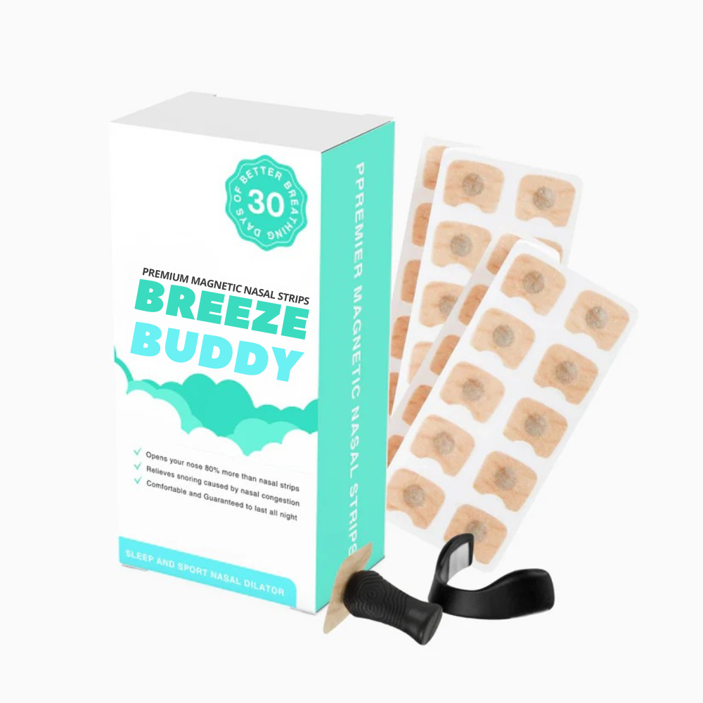 BreezeBuddy - Magnetic Nasal Strip