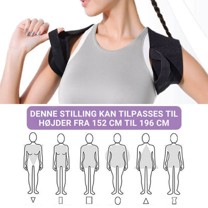 PostureCorrect™ | Diskret holdningsstøtte for en stærk og rank ryg