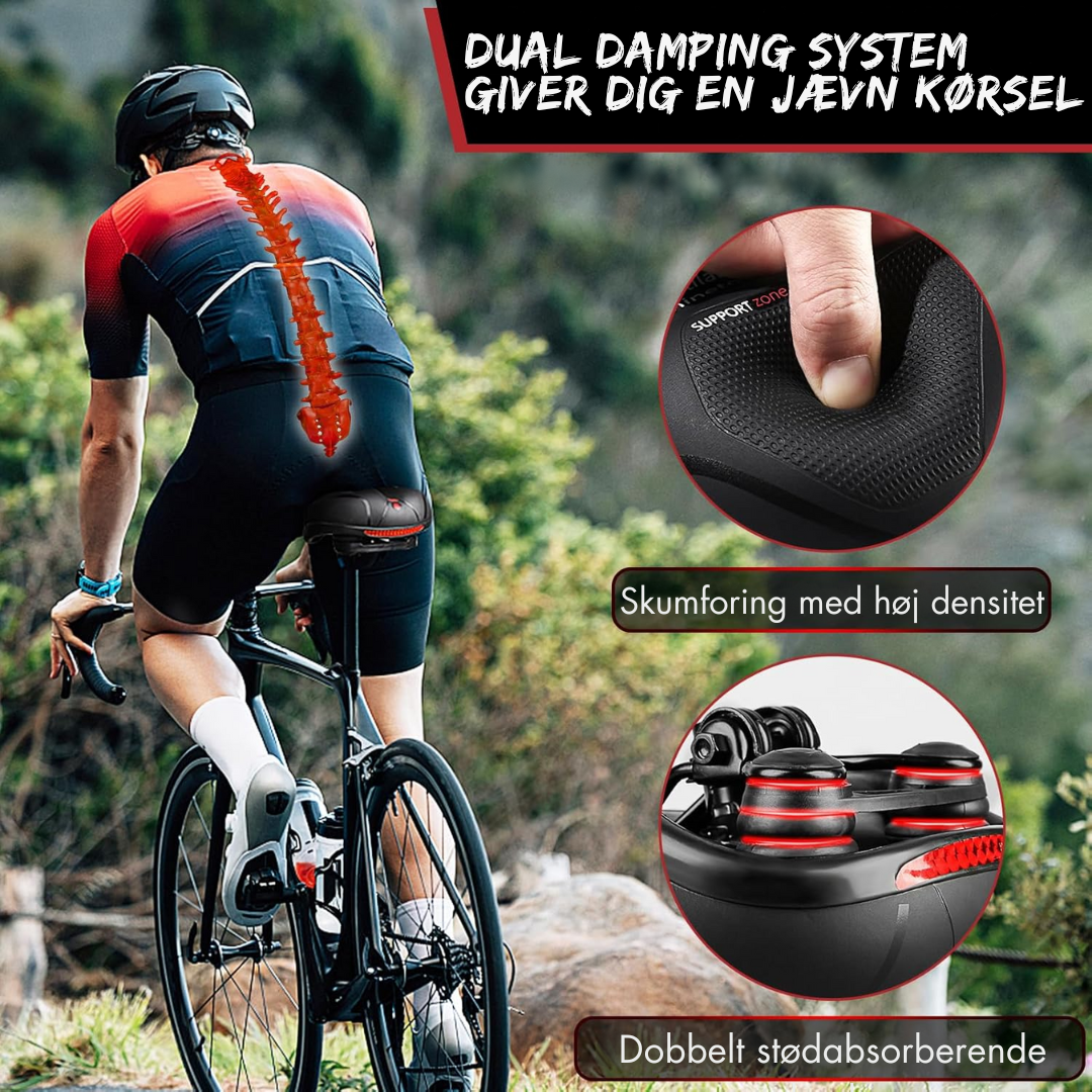 BikeComfort™ | Smertefri Ortopædisk Cykelsadel